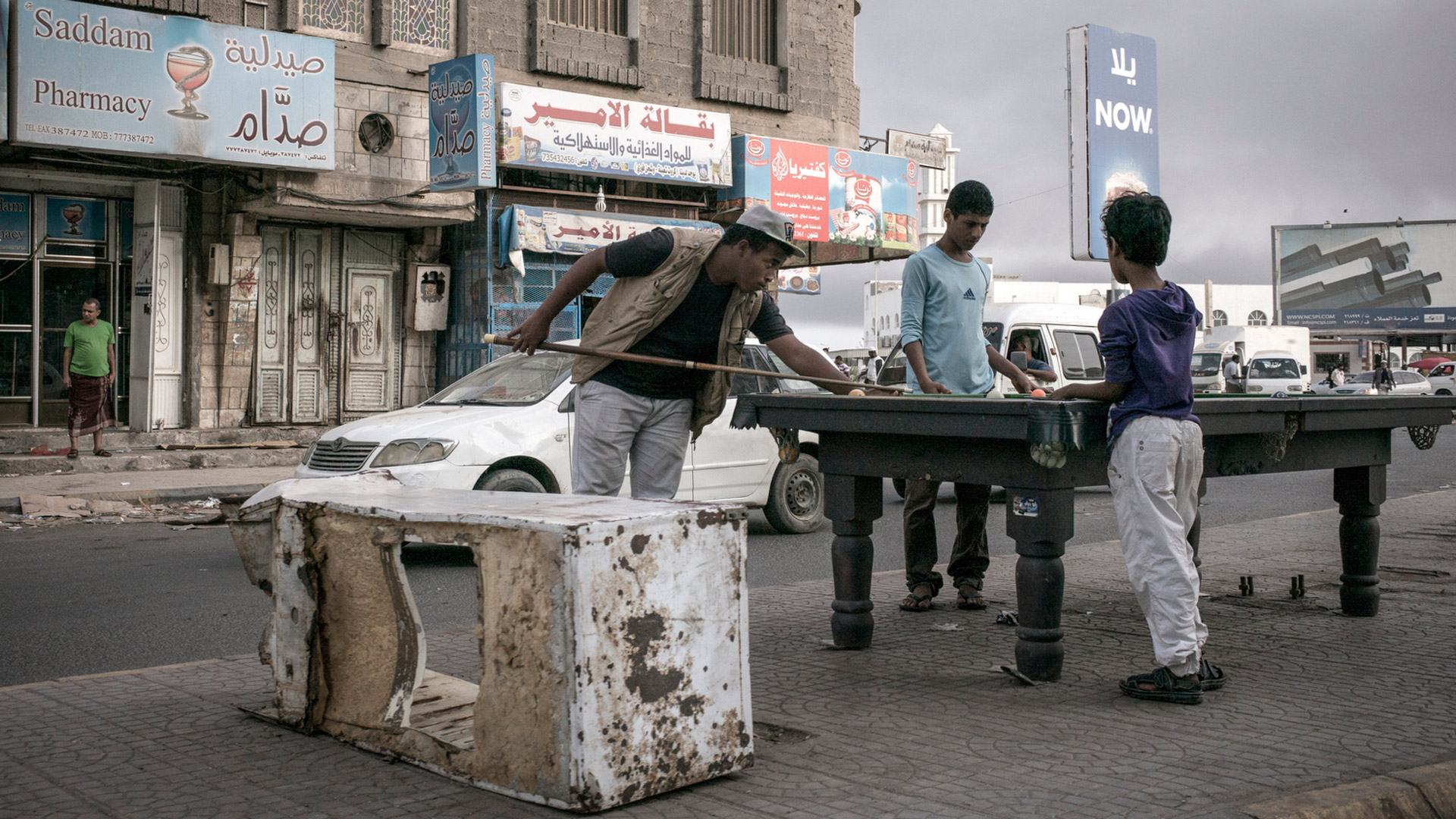 Aden, 2015. The port town in Yemen was reduced to rubble, ravaged by the incessant shelling of the Houthi militia that had surrounded the city