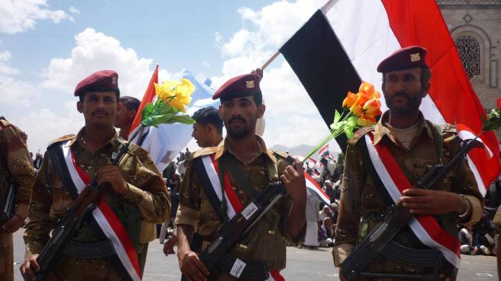 Yemeni Soldiers. The war in Yemen is seen by some as a war between Saudi Arabia and proxies of Iran. 